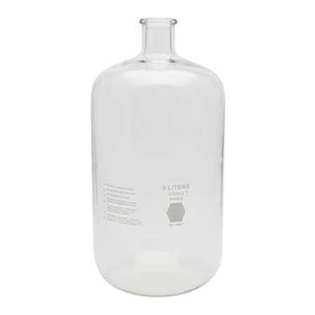 Cp Lab Safety. Kimble Kimax Heavy Duty Serum Bottles, 9L 2 gallon Borosilicate glass 14960-9